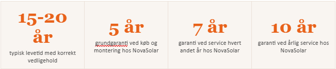 levetiden på varmepumper
